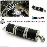 Motorcycle Bluetooth Audio FM Radio Sound System MP3 Stereo Speakers Waterproof