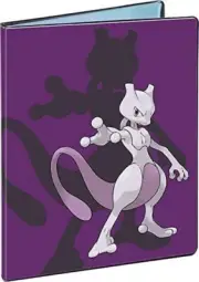 Ultra Pro Pokemon TCG - 9 Pocket Portfolio Album - MEWTWO (Holds 180 Cards) -New