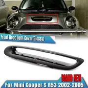 For Mini Cooper S R53 R50 2002-2006 Front Hood Bonnet Scoop Vent Kit Gloss Black
