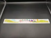 Vtg RONALD McDONALD Grimace Hamburglar Roller Coaster Ruler Coaster HTF Rare