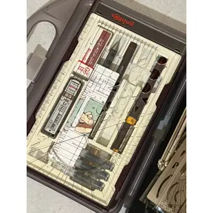 德國ARISTO +rOtring 手提式製圖儀器組 +針筆組1-3-5 德國製GGOTRING製圖圓規組 製圖工具