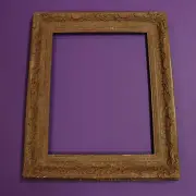 16" x 20" Custom Ornamental Hand-Made Picture Frame - Made By Frame Masters USA