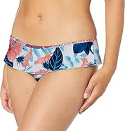 [Seafolly] Women's Skirted Hipster Bikini Bottom Swimsuit