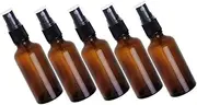 Baluue 5pcs Brown Spray Bottle Cosmetic Sub Bottle Travel Spray Bottle Spray Bottles Sample Sub Bottle Emulsion Bottles Small Bottles Cosmetics Containers Glass