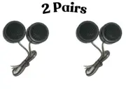 2 PAIR OF 500W High Eficiency Dome Tweeter (Car Mini Tweeters) ( Car speakers)