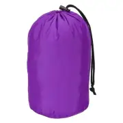 Stuff Sack 5" x 10" Storage Sack Portable Drawstring Dust Flap Bag Purple