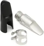 Bari BRAM5 Raptor Alto Saxophone Mouthpiece - 5 - Silver-plated