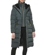 Cole Haan Belted Puffer Coat