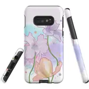 For Samsung Galaxy S10e Case Tough Protective Cover Watercolor Floral