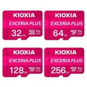KIOXIA EXCERIA Plus 32GB 64GB 128GB 256GB MicroSD Card SDHC SDXC TF UHS-I U1 V30