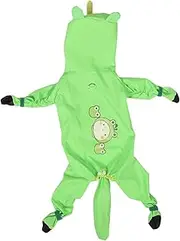 Fashionable Pet Rainwear Soft Comfortable Waterproof Raincoat for Small Medium Dogs Easy to Dress