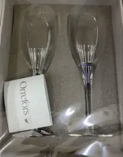 Orrefors Intermezzo Wine Glasses Pair