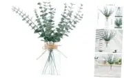 Artificial Eucalyptus Stems with Faux Water, Eucalyptus Leaves Greenery Plants
