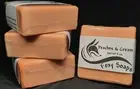 Peaches & Cream Goat Milk Grass Fed Tallow Homemade Soap
