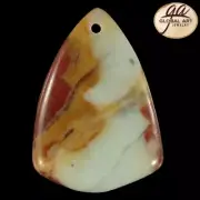 BI03317# Natural Beautiful Multi-color Amazonite Pendant Bead Gemstone 1 Pcs