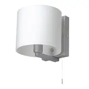Small Pull Cord Switch Indoor Wall Light Superlux White Lighting - WL3361