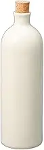 Radium Bottle White Length 3.1 x 9.6 inches (8 x 24.5 cm), 24.4 fl oz (720 cc) | Shochu Bottle |