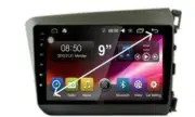CIVIC 2012-15 GPS ANDROID AUTO WIRELESS APPLE CARPLAY CAMERA HEAD UNIT NEW MAPS