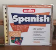 Vintage Berlitz Spanish PC (Win/Mac) CD-ROM Software - The Learning Company NEW