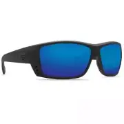 Costa Cat Cay Blackout Frame Sunglasses w/Blue Mirror 580G Lens 06S9024-90241061