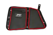 PRP RZR (Driver Side)- Red FOR Polaris RZR Rear Door Bag w/ Knee Pad Polaris