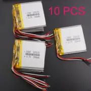 10pcs 3.7v 330mah Polymer 3-Wires Thermistor Li Battery 333133 For GPS Dashcam