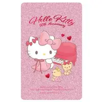 在飛比找森森購物網優惠-【悠遊卡】Hello Kitty 50周年悠遊卡-未來版(閃