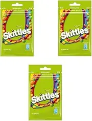 Japanese Limited Edition SKITTLE SOUR 40g mini pack x 3 packs Gift Set Candy