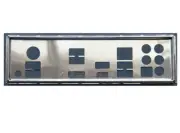 OEM I/O Shield For MPG X570 GAMING PLUS Rear Baffle Motherboard Backplate IO
