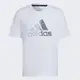 Adidas D2m Logo Tee [HF7210] 男 短袖 上衣 T恤 運動 休閒 健身 訓練 愛迪達 白