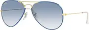 [Ray-Ban] AVIATOR LARGE METAL RB 3025JM Light Blue Legend Gold/Light Blue Shaded 58/14/135 unisex Sunglasses