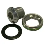 SRAM Spare Crank Arm Bolt Kit M15/M26 Alloy Self-Extracting GXP Silver