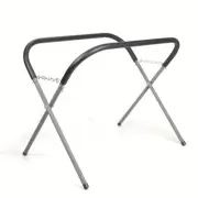 Auto Panel Stand 225kg, Adjustable 43-86cm, Folding Fender Stand Rubber Feet