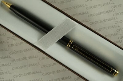 Cross Made in USA Classic Signature Black and 23 Karat Gold 0.5MM Lead Pencil