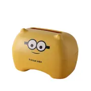 2Pcs Cartoon Tissue Box Fashion Nordic Color Cute Bear Kitten Creative Portable Light Table Storage Box Pumping Paper Tube
