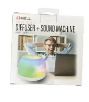 B-Well Aroma Therapy Diffuser + Sound Machine Night Light