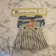 VTG 1993 Alice/ Muffy VanderBear Wear A Taste O Honey Vdebeekeeping Outfit New