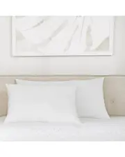 Home Collection Set of 2 Plush Bed Pillows