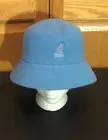 NWT KANGOL WOOL LAHINCH Unisex Blue Bucket Hat (Small)