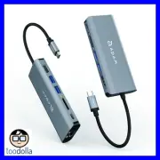 ADAM ELEMENTS CASA Hub A01, USB Type-C Hub Docking Station - HDMI, USB, Ethernet