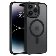For iPhone 15 Pro Max Shockproof Case Heavy Duty MagSafe Rugged Magnetic Cover