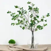 3 Green 43 in Artificial LEAVES STEMS Faux Greenery Plant Branches Party Events
