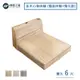 【傢俱工場】吉米 MIT木心板床組 (插座床箱+強化底) - 雙大6尺