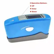 Gloss Meter Small Aperture Surface Glarimeter 60 Degree Metal Plastic 0 to 600GU
