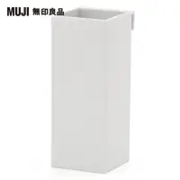 在飛比找momo購物網優惠-【MUJI 無印良品】聚丙烯檔案盒用/筆盒/約40x40x1