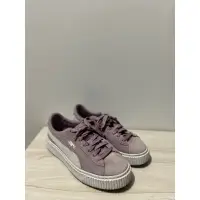 在飛比找蝦皮購物優惠-puma suede platform moon satin