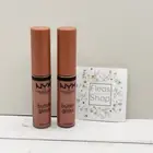 NYX Butter Gloss Lipgloss Madeleine 2-pack - Fullsize & Authentic