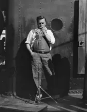 The 1933 Richard E Byrd Antarctic Expedition crew 1930s CBS RADIO PHOTO 15