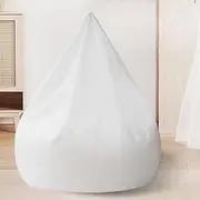 Bean Bag Inner Liner, No Filler Lazy Sofa Bean Bag Chair Liner Bean Bag Replacement Cover Stocking Inner Liner with Zipper Closure (100x120CM)