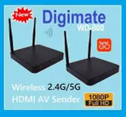 Wireless HDMI High Definition 1080P2.4/5GHz AV Sender Receiver for Foxtel IQ4IQ3
